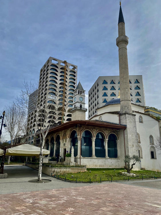 Et'hem Bey Mosque and Tirana Clock Tower