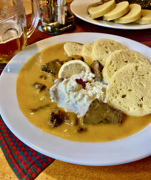 Czech Svíčková na Smetaně