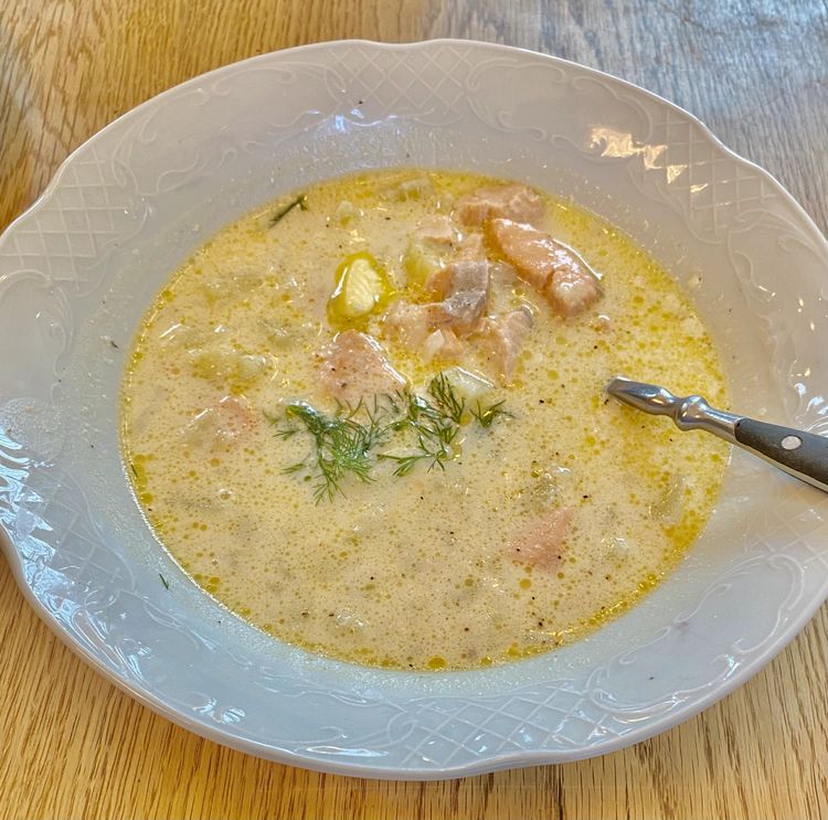 Finnish Salmon Soup