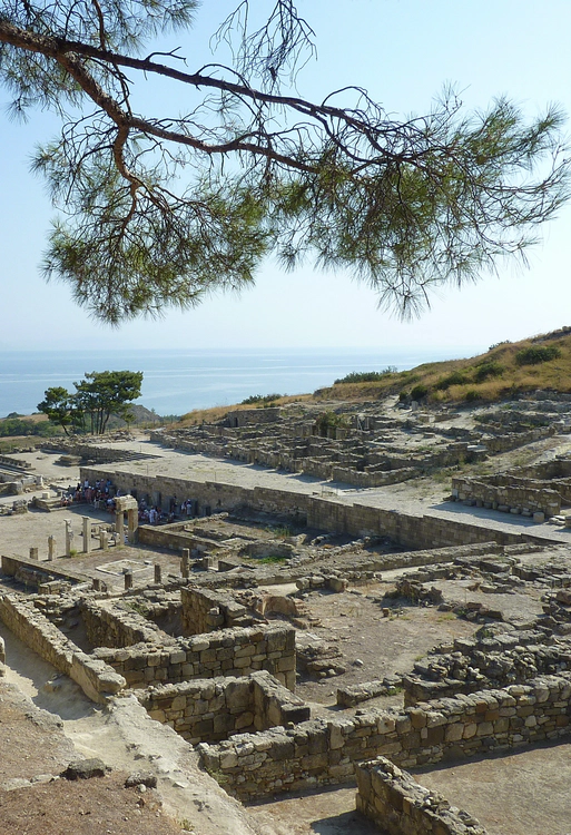 Ancient site of Kamiros (Rhodes)