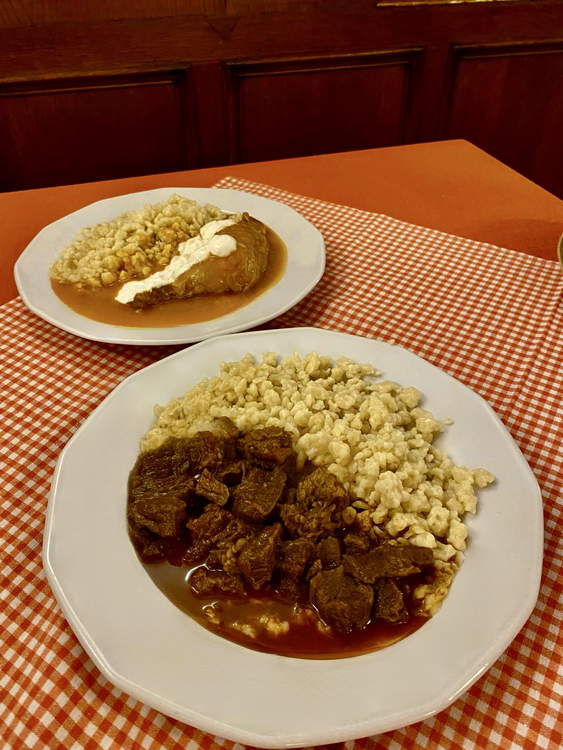 Hungarian Pörkölt & Chicken Paprikash