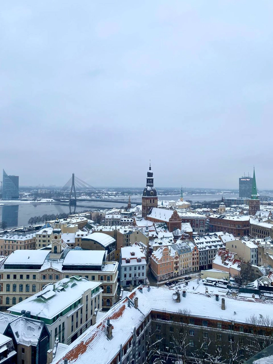 The view on Old Riga