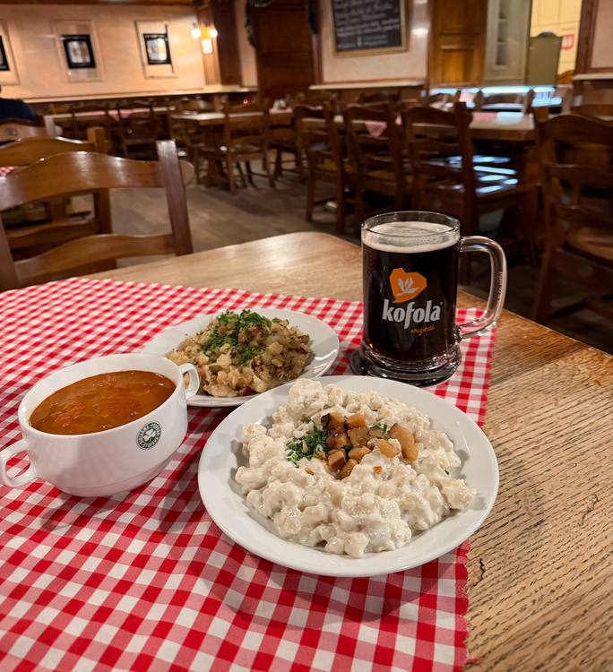 Kapustové Strapačky, Kapustnica & Bryndzové Halušky