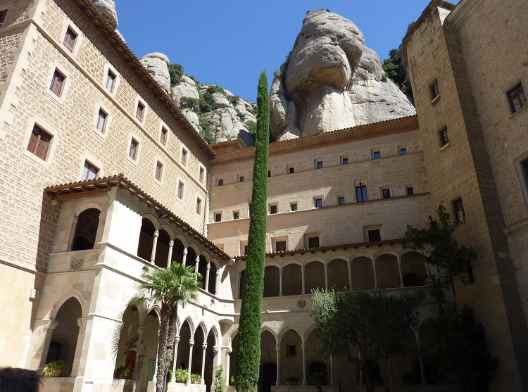 The Montserrat monastery