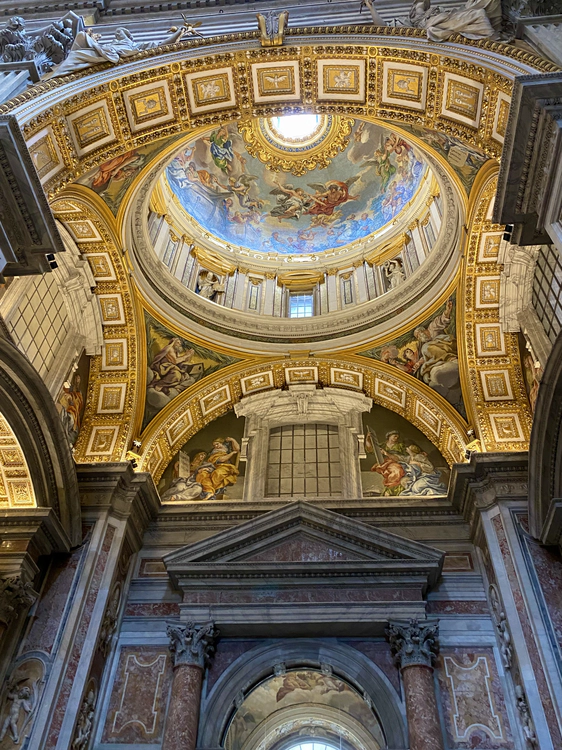 Inside St. Peter's Basilica